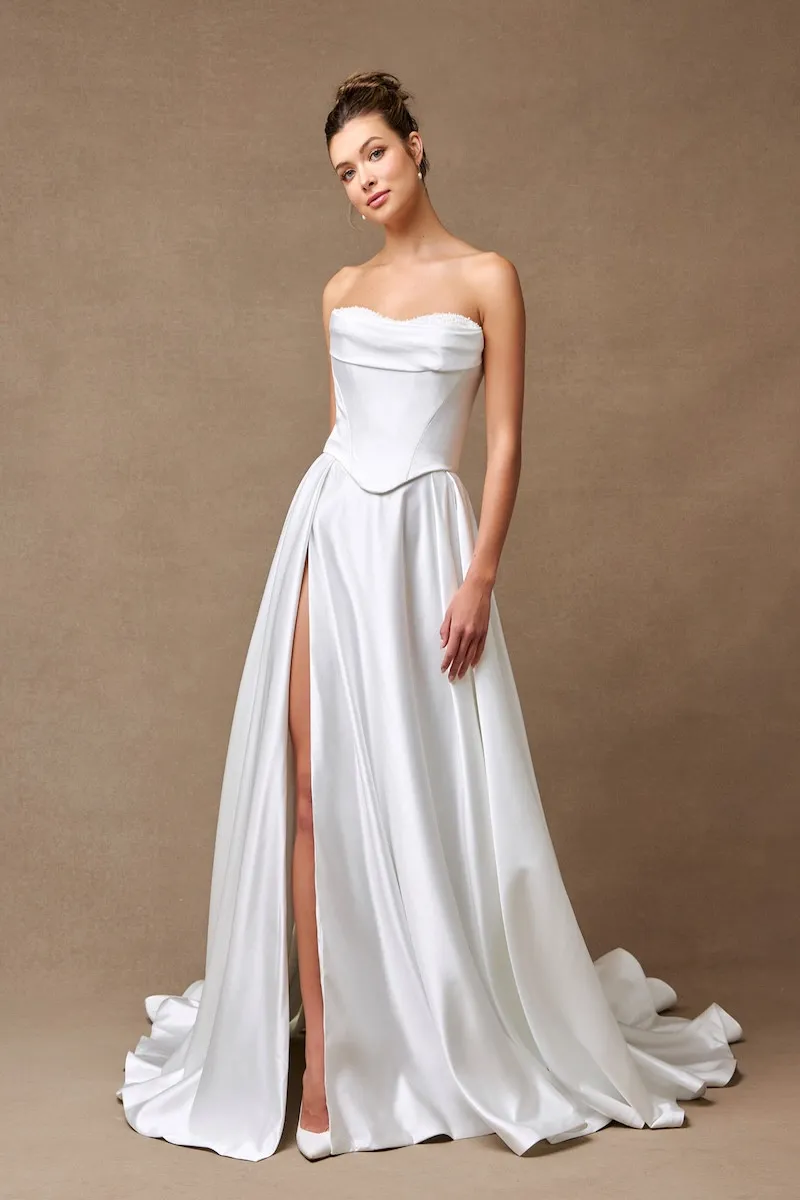 Vestido de Mikado