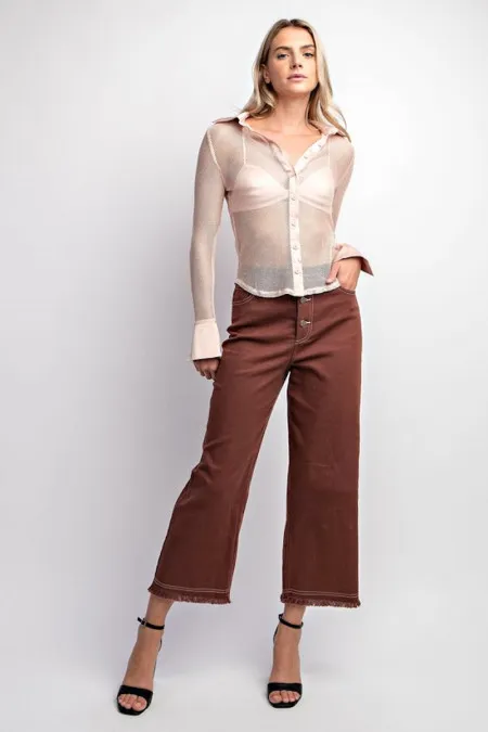 Blusa de malla