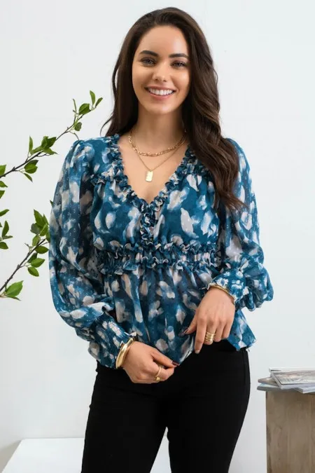 Blusa estampada